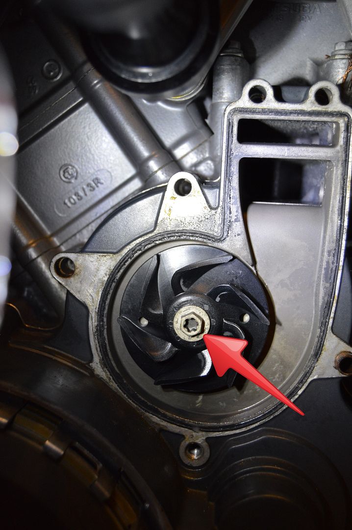 Water pump leak fix DIY with some pics KTM Forums